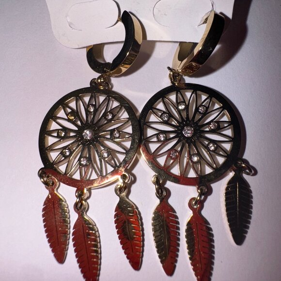 Margo women earrings -stainless steel - DREAM CATCHER - Picture 3 of 3